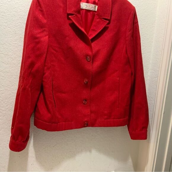 YOUNG PENDLETON VINTAGE WOOL BUTTON BLAZER JACKET - Picture 3 of 14